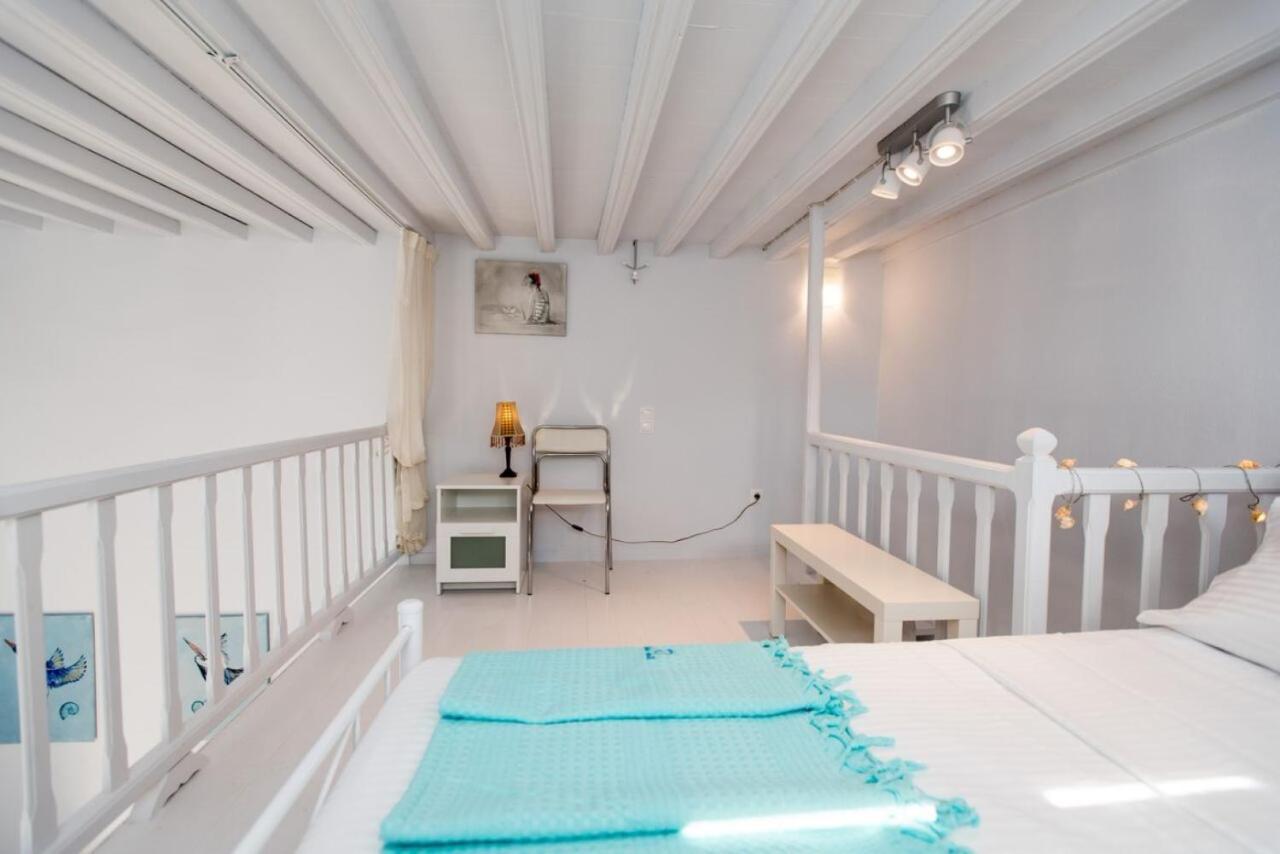 Вилла Traditional Split Level House In Mykonos Town Экстерьер фото