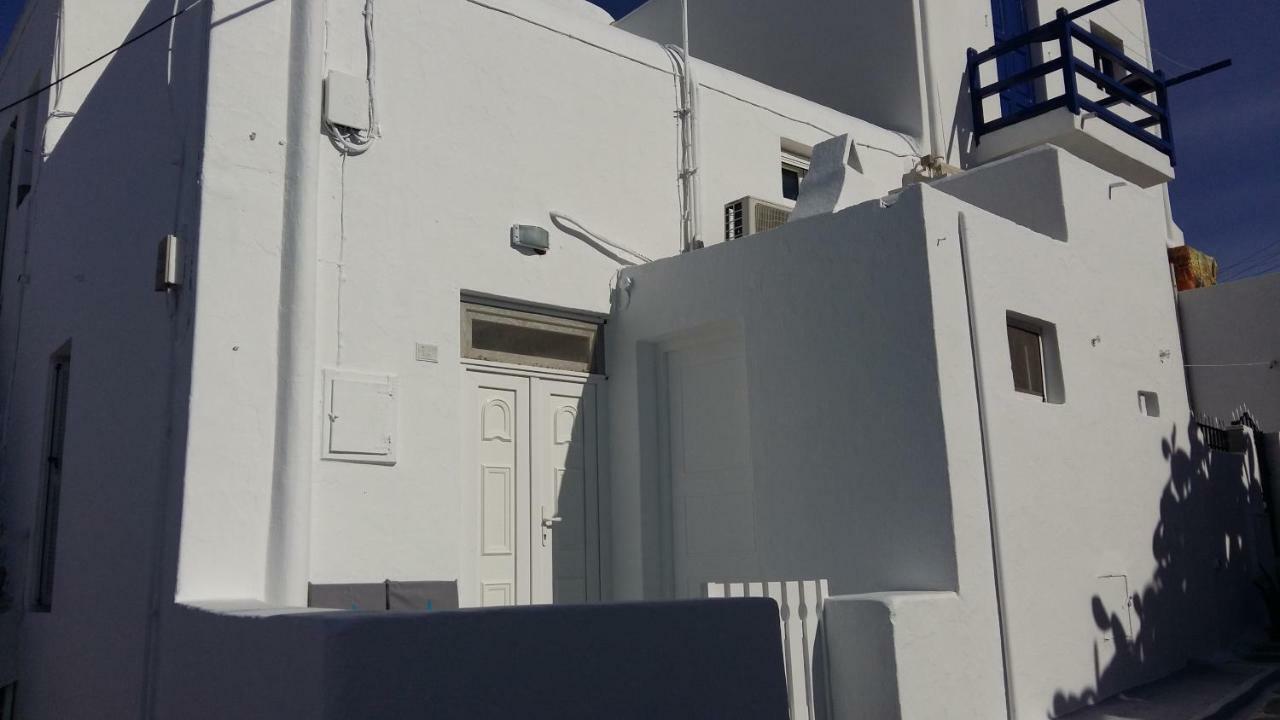 Вилла Traditional Split Level House In Mykonos Town Экстерьер фото